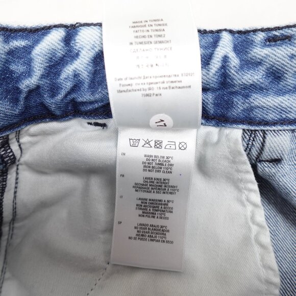 IRO Paris Airvau High Waist Carrot Cut Acid Wash Jeans Women's 36 (29x27) - Picture 11 of 15